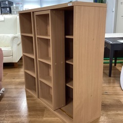 スライド本棚【町田市再生家具】　253482の画像