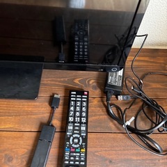 テレビ　テレビ台セットの画像