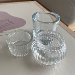 キャンドルホルダー　ティーキャンドル　セットの画像