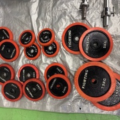 バーベル　スタンド　ベンチセットの画像