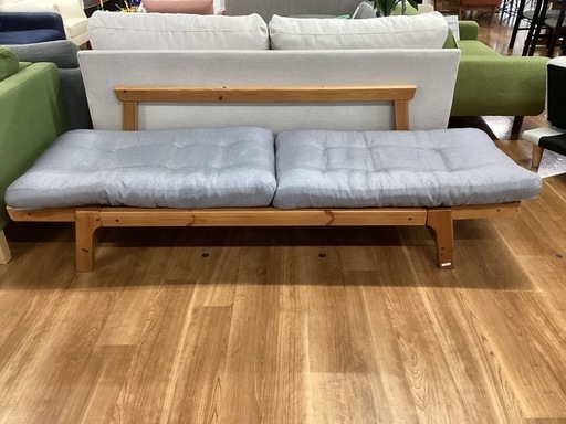 二人掛けソファベッド【町田市再生家具】　253479