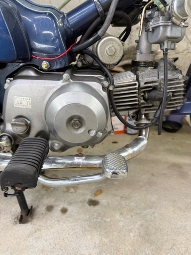 カブ 75CC ボアアップ ４速 セル付き　エンジン