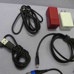 ( E-1018 )USB Type-Cケーブル１０本 アダプター２個 セット?ANKERケーブルあり 中古 通電確認済みの画像