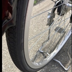 26インチ、オートライト、丸石自転車の画像