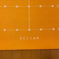 ヨガマットとローラーの画像