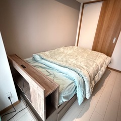 2025/7/10購入セミダブルベッドの画像