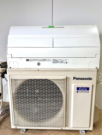 Panasonic エオリア 10畳用 2.8kW 2018年製 ナノイーX・お掃除機能付き　エアコン