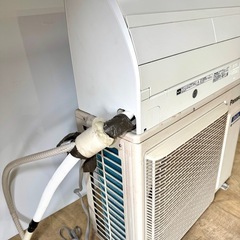 Panasonic エオリア 10畳用 2.8kW 2018年製 ナノイーX・お掃除機能付き　エアコンの画像