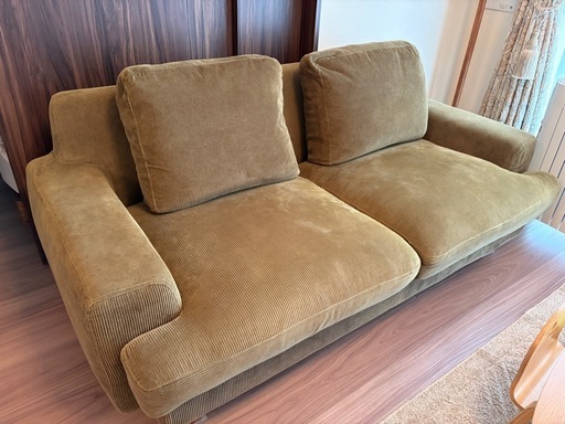 unico  ソファー　オットマン付き