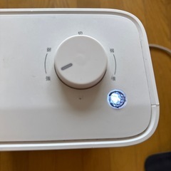 ニトリ　ミニファンヒーターの画像