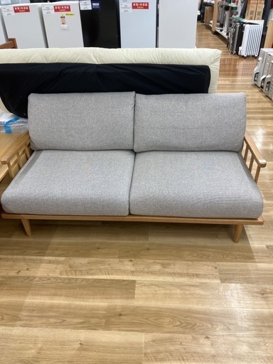 【軽トラ90分貸し出しサービス有】unico 2.5人掛けソファー　SIAL