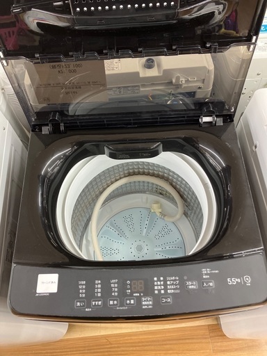 【安心1年保証付き】 Haier 5.5kg 洗濯機　JW-U55MK