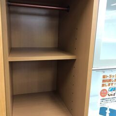 【ジャングルジャングル広陵店】家具　ワードローブ　衣類収納　洋服ダンス　マルヨシ　民芸家具　ナチュラル　【ジモティー特別価格】の画像