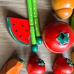 木製おままごとの画像