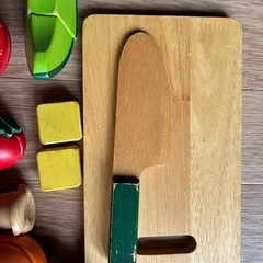 木製おままごとの画像