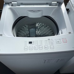ニトリ　洗濯機　MT60L1WH 2024年製　6㎏の画像