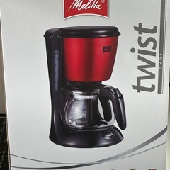【新品未使用】メリタ　コーヒーマシン　ツイストの画像