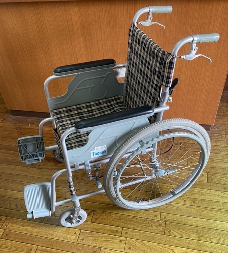 車椅子 折り畳み ブレーキ付き