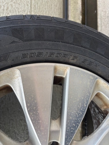 ステップワゴン(RK5)純正タイヤホイール4本セット　205/60R16