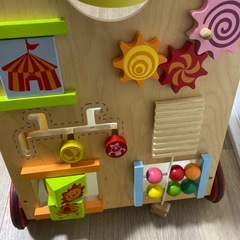 赤ちゃんおもちゃ　手押し車の画像