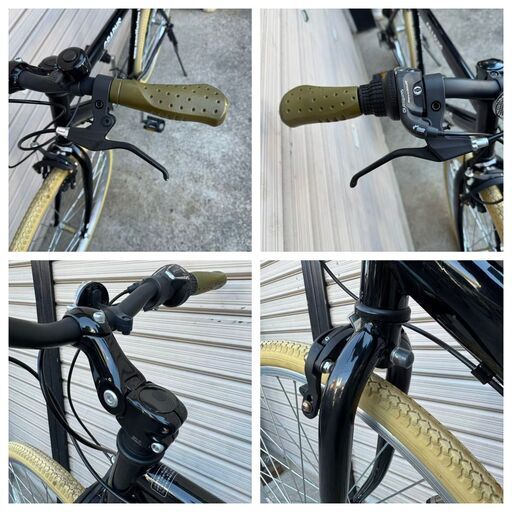 ★美品 自転車 シティーサイクル6段変速 26インチ 自転車　直接渡し大歓迎　通学 通勤