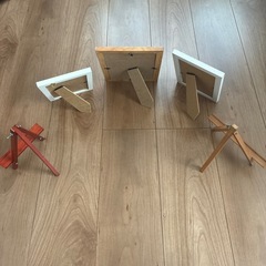 写真立てとミニイーゼルセットの画像