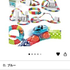 車のおもちゃ　レールとケースのみの画像