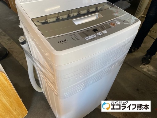 2019年製　AQUA 全自動洗濯機　4.5kg