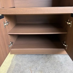 ★美品★ニトリ　レンジ台(フォルムNRE9090G MBR） ニトリの画像