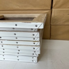 キャンバスF3サイズの木枠のみ（使用済み)の画像