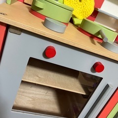 木製キッチンの画像