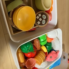 木製キッチンの画像