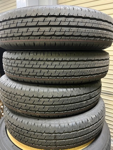 新車外し　155/80R14 2025年製造
