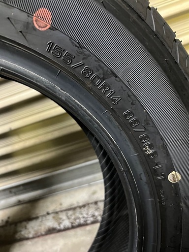 新車外し　155/80R14 2025年製造 新車外し 155/80R14 2025年製造の通販はau PAY マーケット - 輸入雑貨
