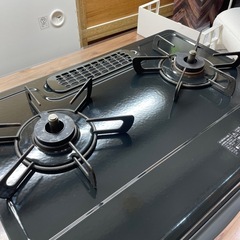 【LPガスコンロ】【リンナイ】クリーニング済/6ヶ月保証付き【管理番号0226】野の画像