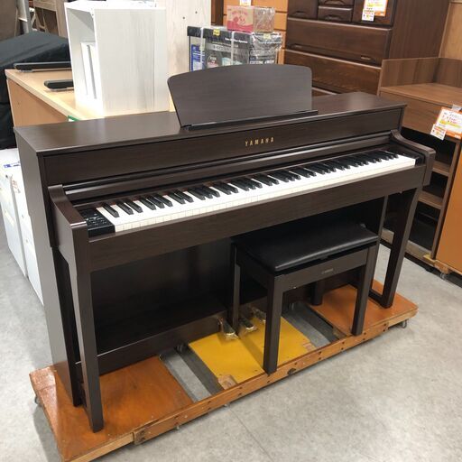 【ジ719】YAMAHA ヤマハ 電子ピアノ2019年製　
SCLP-6350 取扱説明書 イヤホン 付き (ma) 