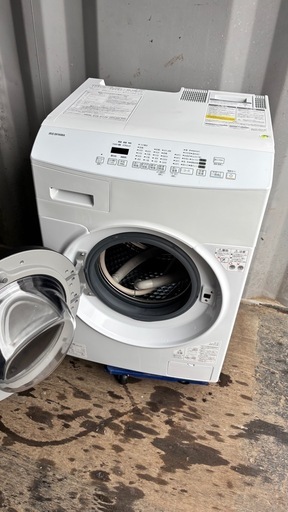 ??2023年製 8/3kg ドラム式洗濯機 アイリスオーヤマ CDK832 設置まで対 配達無料??
