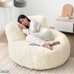 もっちりふかふか 極厚クッションソファ（1人用）の画像