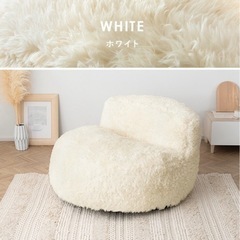 もっちりふかふか 極厚クッションソファ（1人用）の画像