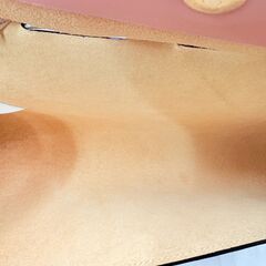 【❗️✨上品ピンク×編み込みデザイン✨❗️】YACAE 2WAYチェーンショルダーバッグ 横30cm クラッチ兼用 フォーマルにもおすすめの画像