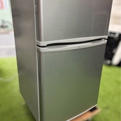 小型冷凍冷蔵庫　TOHOTAIYO  TH-90L2-SL 2019年製の画像