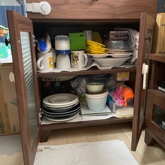 ニトリ キッチン棚の画像