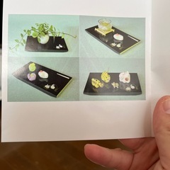 手づくり漆器　お盆　花台の画像