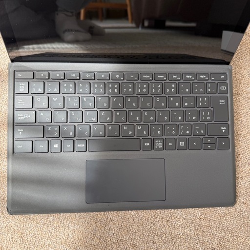 Windows surface pro7 タイプカバー付き