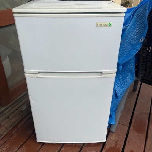 冷蔵庫 90L 2017年製 ヤマダ電機 HERB Relax】 (冨澤伽奈) 我孫子の