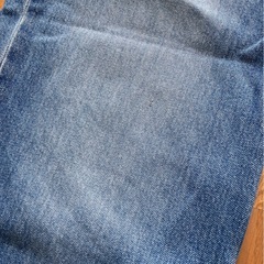 美品✨ユニクロ デニムパンツ ワイドストレートジーンズ ブルー メンズの画像