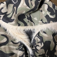 迷彩フード付きアウター Lサイズと小物まとめ売りセット※早い者勝ちとさせていただきますの画像