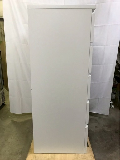 【成約済み】【2ヶ月保証】IKEA マルム MALM チェスト 5段 幅80 奥行48 高さ123