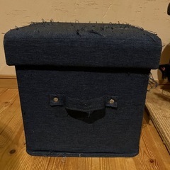 ボックス ネイビーの画像