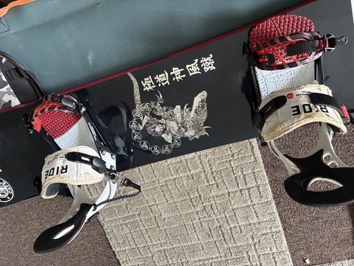 約153cm極道神風蹴 ヤクザカミカゼキック スノーボード セット